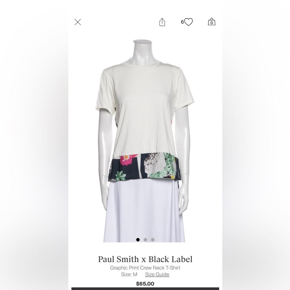 Paul Smith x Black Label t shirt